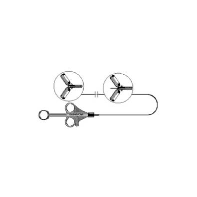 Biopsy Forceps Dual Ring Type Straight 240 Cm