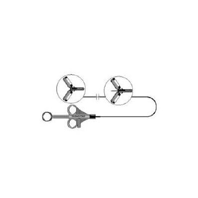 Biopsy Forceps Dual Ring Type Straight 240 Cm