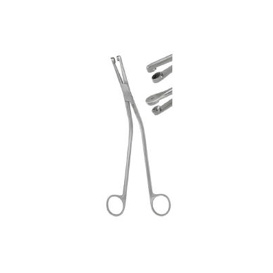 Biopsy Forceps Punch Type Curved 9-1/2 Inch -