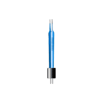 Bipolar Forceps Mcpherson Tweezer Type Straig
