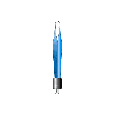 Bipolar Forceps Tenzel Tweezer Type Straight