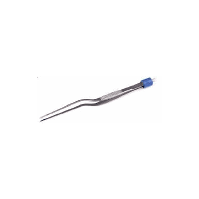 Bipolar Forceps Tweezer Type Straight 7-3/4 I