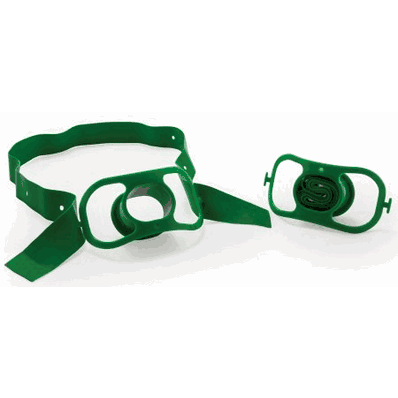Bite Block, Green, Large, Lumen Size 21 x 27 mm