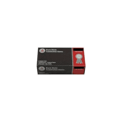 Nitrile Exam Gloves, Black Powderfree