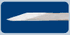 Blade, Flat Stock Reverse Lance for Adult, Single Use, Sterile (6/Bx) by Summit Medical<br><br>BACK TO THE PRODUCT TABLE, <a href="http://www.aaawholesalecompany.com/summit-medical-flat-stock--beaver-style--myringotomy-blades-and-knives.html">CLICK HERE</a>