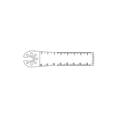 Blade, Oscillating Str 19.5mmx80mmx.8mm (5/Bx
