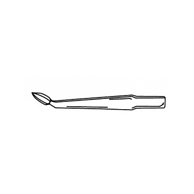 Blade, Phaco, Slit, 3.2mm, 45-deg, Beaver -