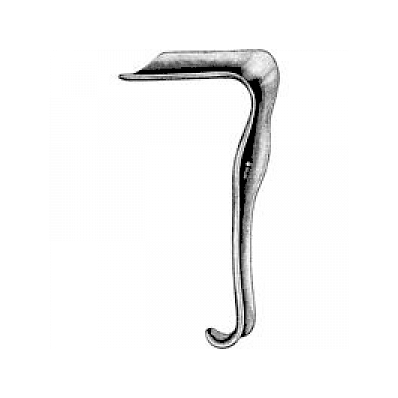 Blade, Retractor, Jackson, Med, 3 1/2x1 1/2"