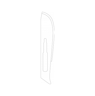 Blade, Surgical, Carbon, #21, Non-sterile -
