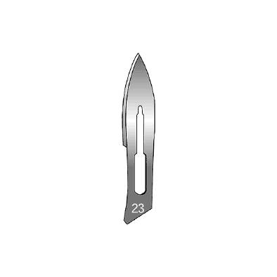 Blade Surgical Size 23 Stainless Steel - Blad
