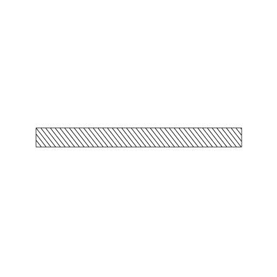 Blank labels, White with black stripe, 1/2"