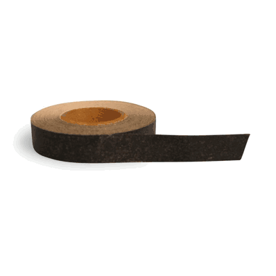 Blank tape, 1/2" X 500", Black