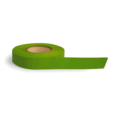 Blank tape, 1/2" X 500", Green