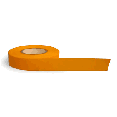 Blank tape, 1/2" X 500", Orange