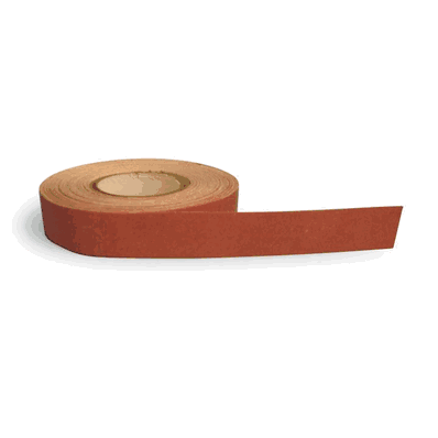 Blank tape, 1" X 500", Red