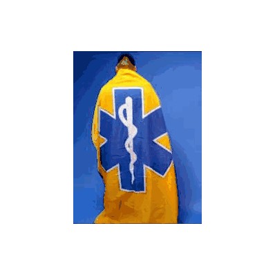 Blanket, Ems Star Of Life FleEce 60x90 Rblu (