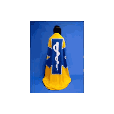 Blanket, Ems Star Of Life FleEce 60x90 Ylw (1