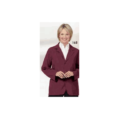 Blazer Burgundy Medium Long Sleeve - Blazer,