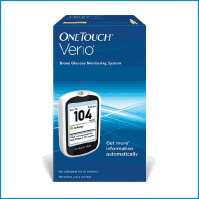 Blood Glucose Meter, 0.4 Microliter No Coding