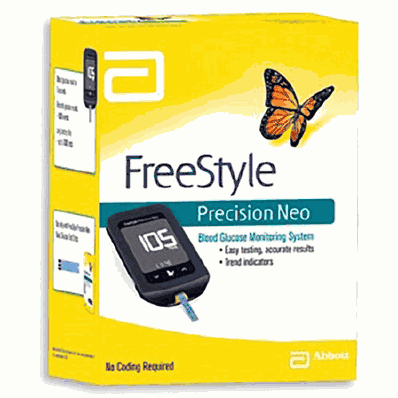 Blood Glucose Meter, No Coding