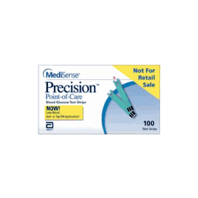Blood Glucose Strips Precision Poc - Test Str