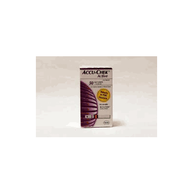 Blood Glucose Test Strips Accu-chek Active 5