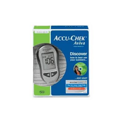 Blood Glucose Test Strips Accu-chek Aviva 50