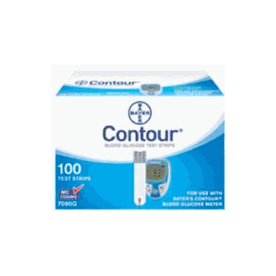 Blood Glucose Test Strips Ascensia Contour