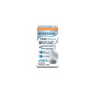 Blood Glucose Test Strips Mckesson Truebalanc