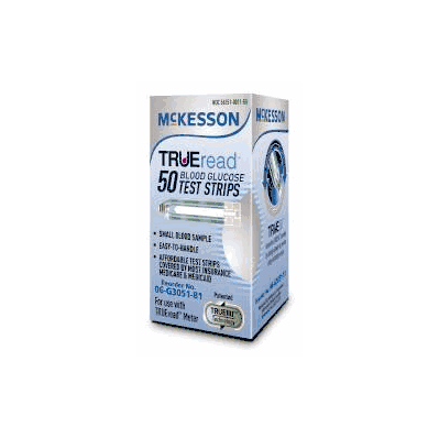 Blood Glucose Test Strips Mckesson Trueread