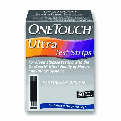 Blood Glucose Test Strips, One Touch Blood Glucose Meter