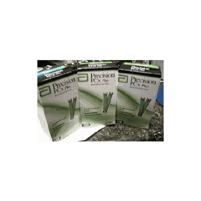 Blood Glucose Test Strips Precision Pcx 100 T