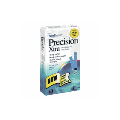 Blood Glucose Test Strips Precision Xtra 50 T