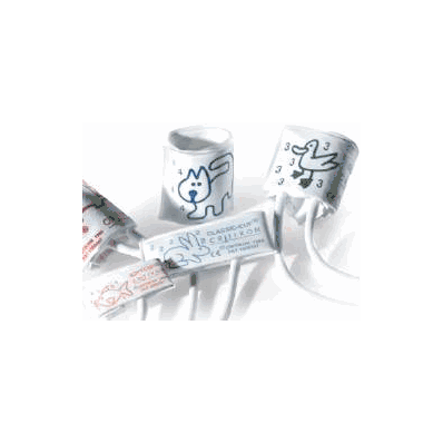 Blood Pressure Cuff, 2 Tube Soft-cuf Neonata