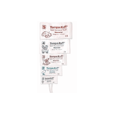 Blood Pressure Cuff, 2-tube Tempa-kuff Neona