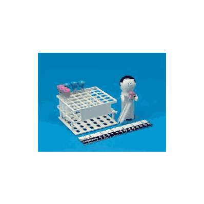 Blood Tube Rack 36 Place 13 Mm White 4 X 4 X