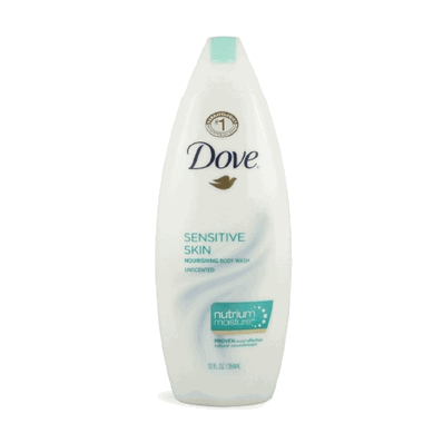 Body Wash, 12 oz. Liquid Bottle, Unscented