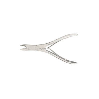 Bone Cutting Forceps Ruskin Plier Type Curved