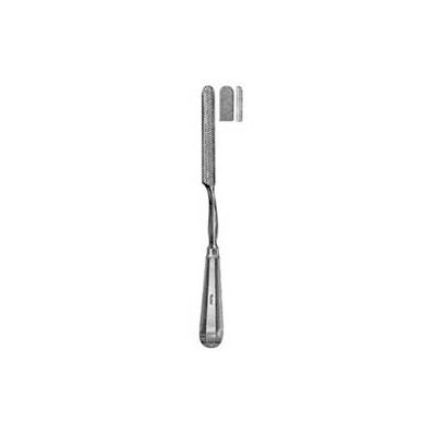 Bone File 3-1/2 X 1/2 Inch Half Round Blade -