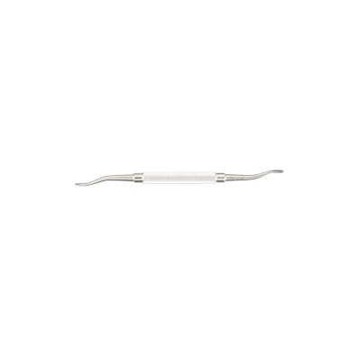 Bone File Double Head, 1-plain, 1- Cross Serr