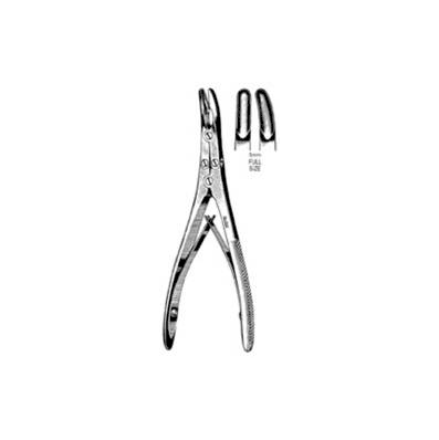 Bone Rongeur Ruskin Curved Double Action, Dou