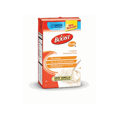 Boost Plus Vanilla 8oz Tetra Brik 27/Cs - Med