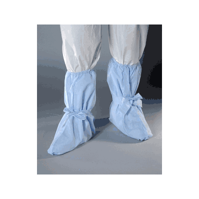 Boot Cover, Ankle High, Ties, Bl, Xl - Medlin