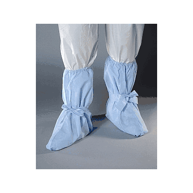 Boot Cover Ankle High W/Ties Xl - Medline