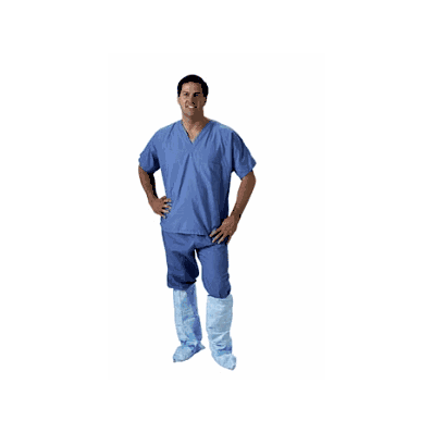 Boot, Pro-vent Knee Hgh, Blu, Elastc Top, Xl