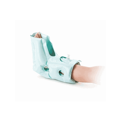 Boot, Waffle, Heel / Lwr Limb, Inflate Vyl -