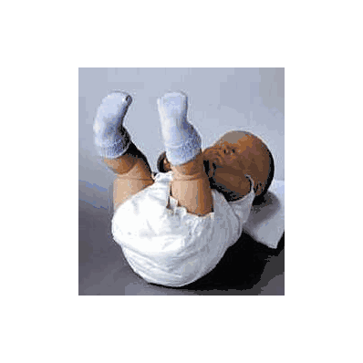 Booties Pillow Paws Newborn White Ankle High