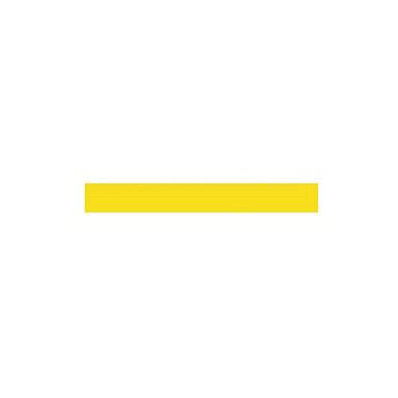 Border, Female Edge 3"X39" Ylw - - Lab Safet