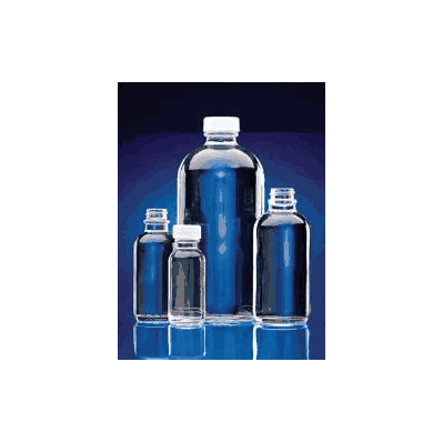 Boston Round Bottle Fisherbrand 2 Oz. Clear
