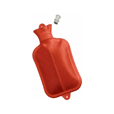 Bottle, Water, 2 Qt, Latex, Screw Top, Ea